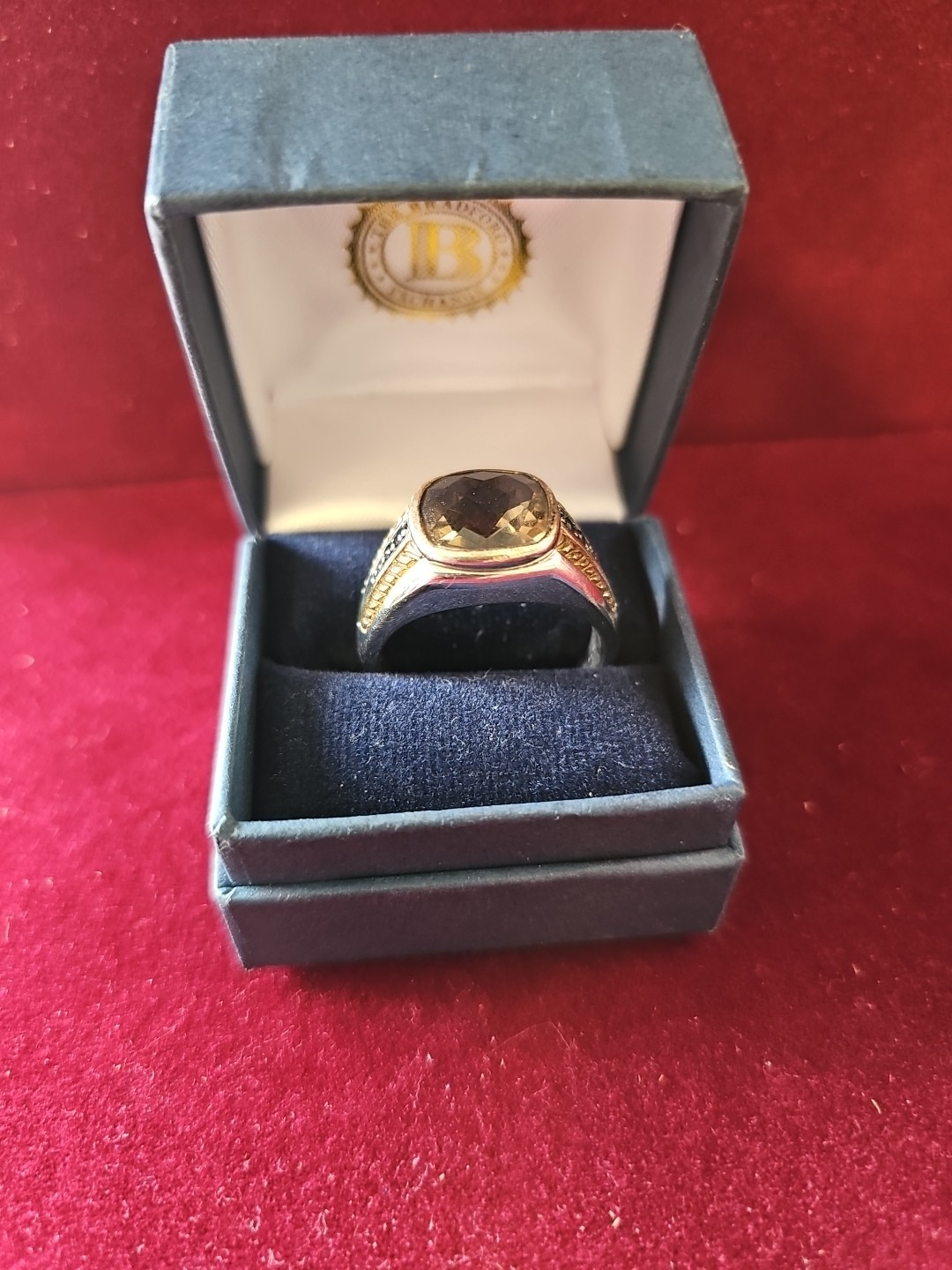 Solid sterling silver Ring Bradford Exchange. - image 1