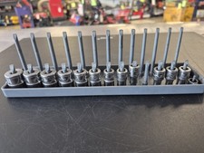 Snap On 14 Drive Sockets Sz 4mm-15mm Missing 7mm Snap On 14 Drive Sockets Sz 4mm-15mm Missing 7mm