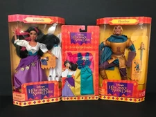 Esmeralda Doll Phoebus Hunchback of Notre Dame Fools Fashion Disney Barbie Lot 3