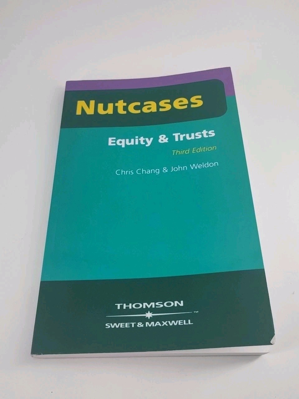 Equity and Trusts Chang Weldon Paperback Law Textbook Student Guide