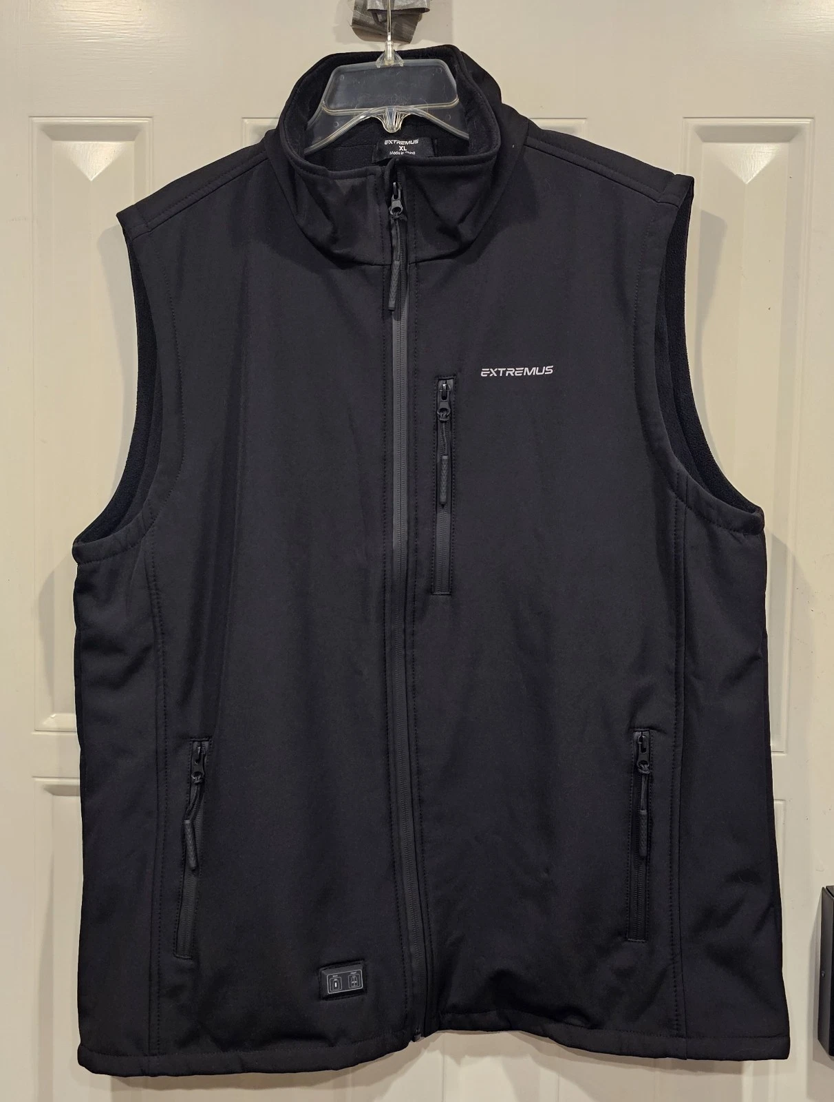EXTREMUS Heated Vest XL Unisex Fleece Lining Includes Battery