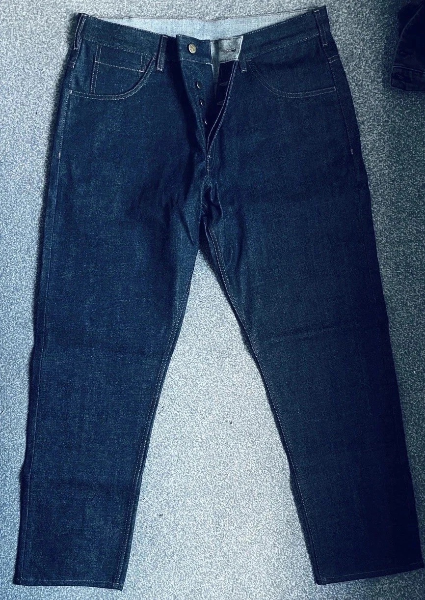 Hebtroco M16-JP - Size 38 / 30 Japanese 16oz Selvedge Denim Jeans Brand New image 4