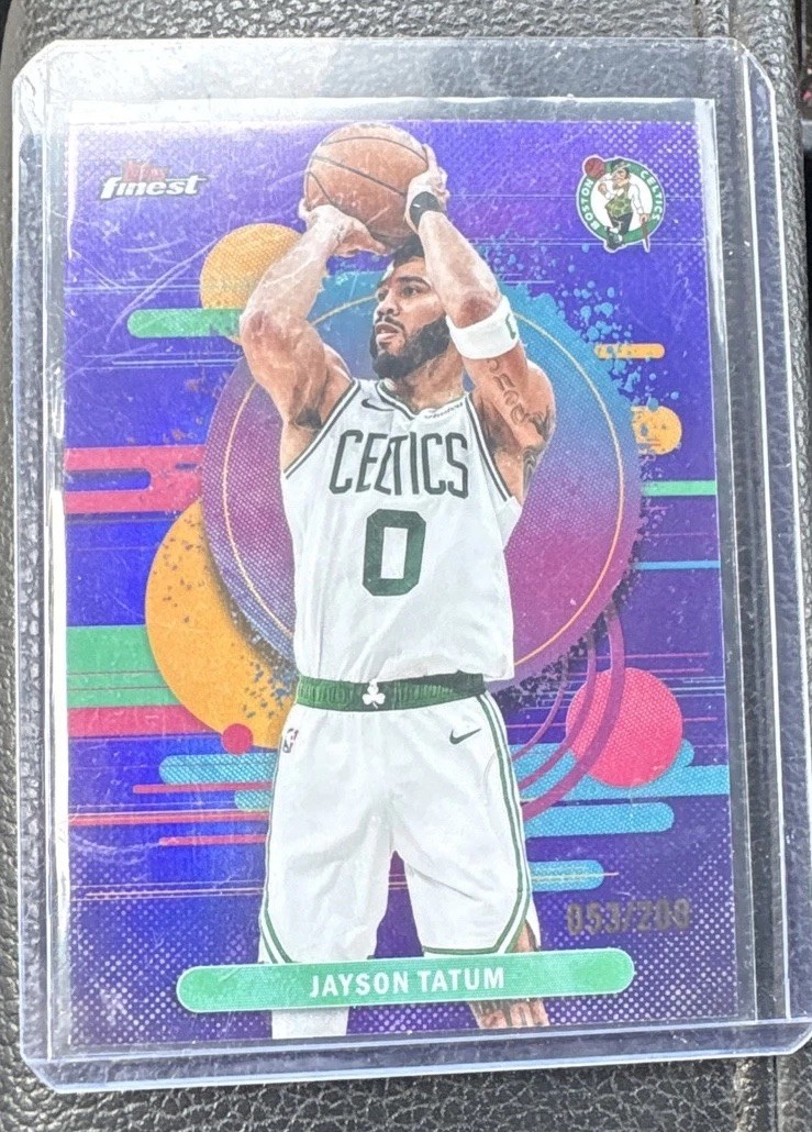 2025-26 Topps Finest - Uncommon Jayson Tatum #136 Purple Refractor /200