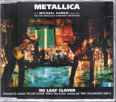 Metallica No Leaf Clover (CD) (US IMPORT)