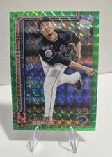 Topps 2024 Chrome Kodai Senga Green Parallel /99 #246 New York Mets