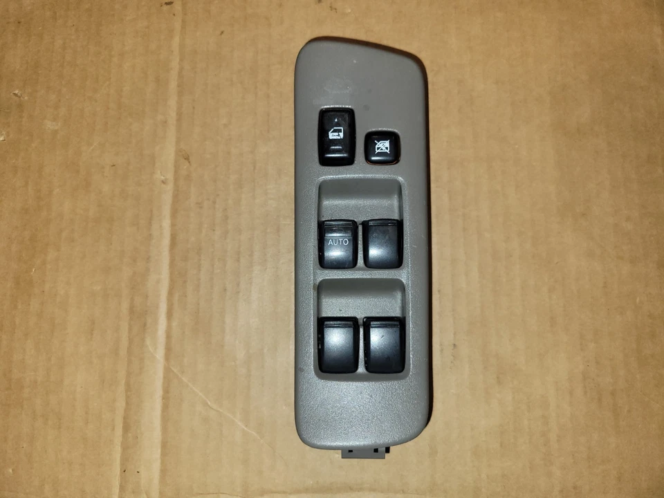 2001-2007 TOYOTA HIGHLANDER MASTER INTERRUPTOR DE JANELA DE ENERGIA MARROM CLARO 84040-48120 - Imagem 2 de 4