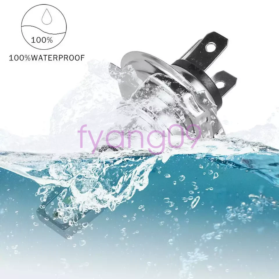 2X H4 Led Xenon Lamp White 6000K Car High Low Beam Headlight Superbright Bulb - Image 4 of 4