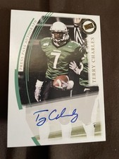 2002 Press Pass JE - Autographs Terry Charles (AU, RC) Portland State