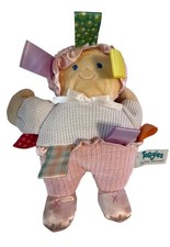 Vintage 2006 Mary Meyer Taggies Signature Collection Baby Doll Plush Toy Waffle