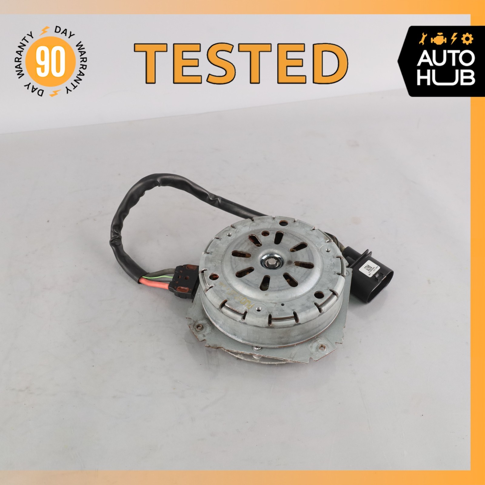 13-18 Bentley Flying Spur GTC / S8 4.0L V8 Left Radiator Cooling Fan Motor OEM