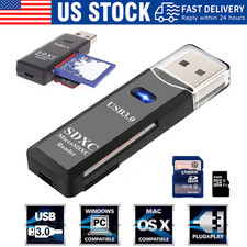 USB3.0 SD Card Reader for PC Micro SD Card to USB Adapter for Camera Memory lot