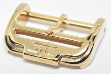 Baume & Mercier 16mm Gold Tone Watch Buckle P...