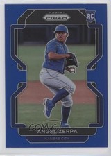 2022 Panini Prizm Tier III Blue Prizm Angel Zerpa #270 4k8