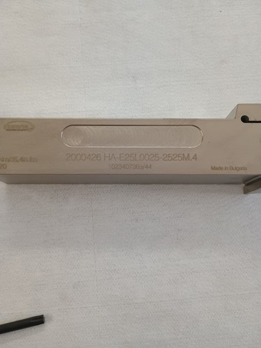 Hertell Trenn-Wendeschneidplattenhalter HA-E25L0025-2525M.4 2000426 - Bild 2 von 7