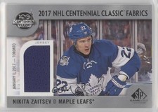 2017-18 SP Game Used NHL Centennial Classic Fabrics Nikita Zaitsev #CC-NZ eb8