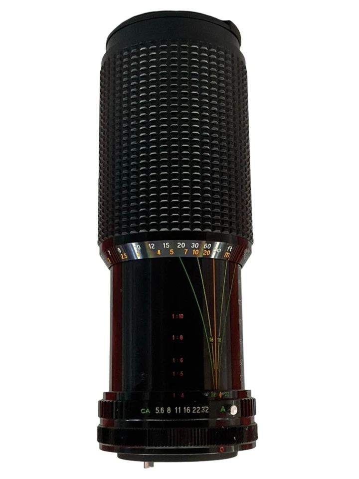 Albinar ADG 75-300mm f5.6 telephoto zoom lens For Canon Black Tested Working - Image 2 of 4