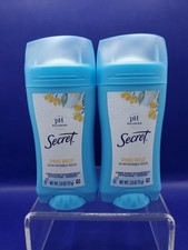 2 Pack Secret AntiPerspirant Deodorant 24hr Invisible Solid Spring Breeze 2.6oz