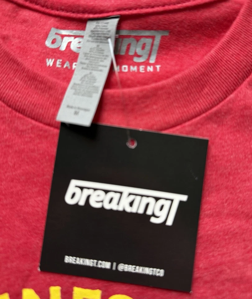 Minnesota Twins MLB Bomba Squad T Shirt M Adult Red Short Sleeve Fan Promo Tee - Image 4 of 4