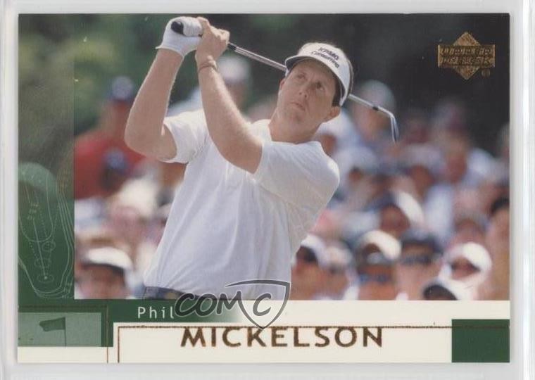 2002 Upper Deck Phil Mickelson #41 9cf