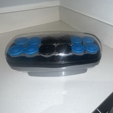 Conair Hot Rollers CHV14XR Hair Curler Set 650W Electric Black Blue Gray