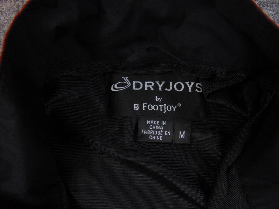 Chaqueta de lluvia de golf de manga corta roja mediana para hombre FootJoy DryJoys Foto 4 de 4