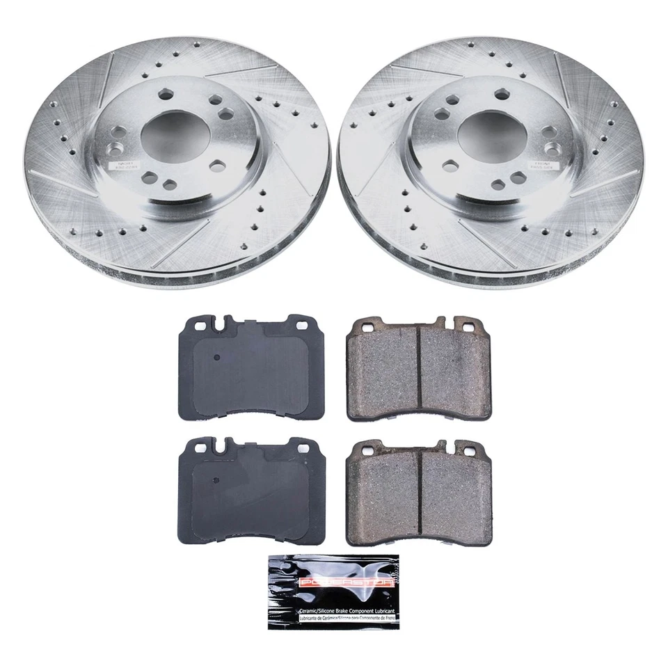 PowerStop K6337 Brake Kit For Mercedes-Benz SL500 1994-1998 Front Foto 2 de 4