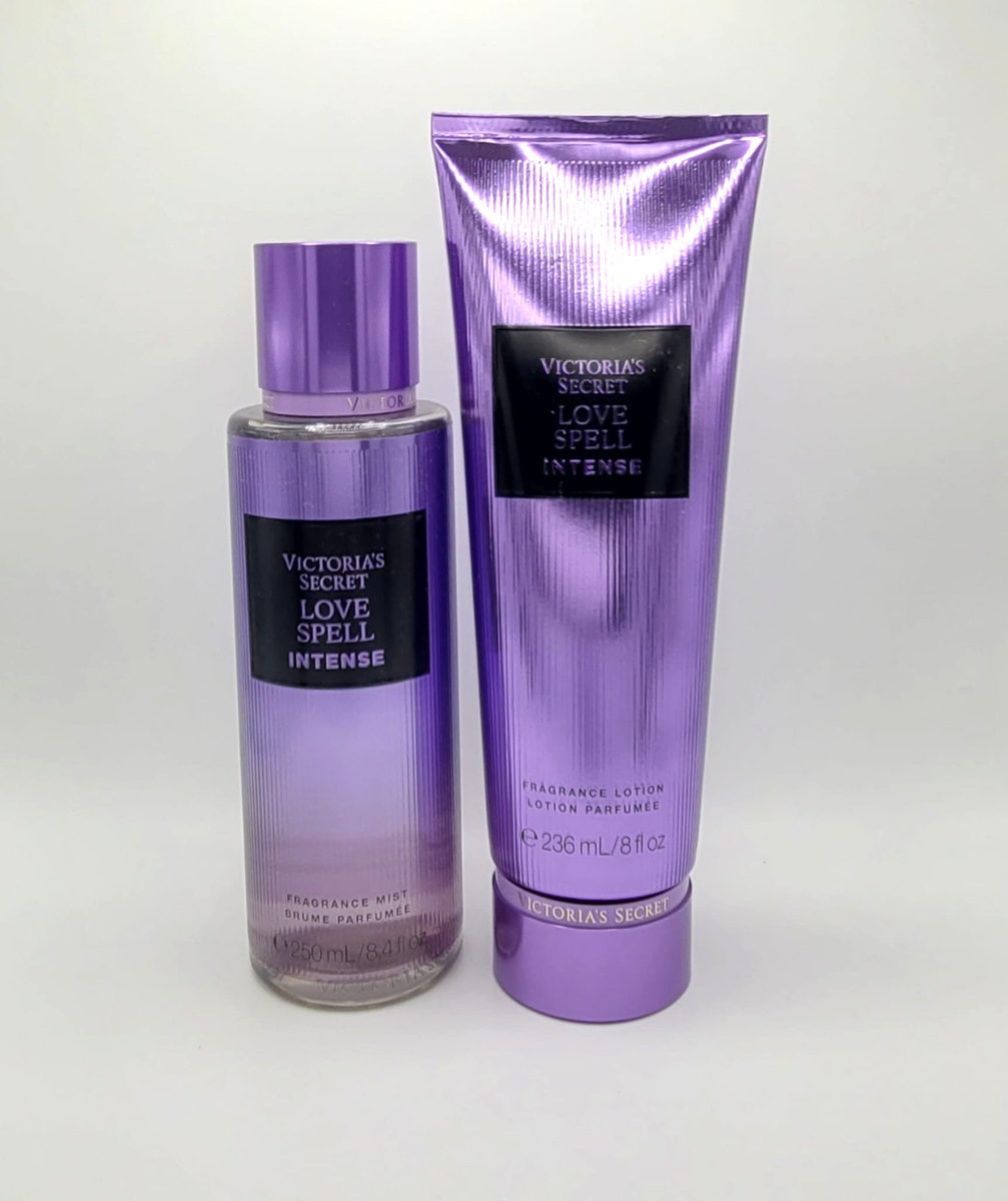 Victoria's Secret Love Spell Intense Body Mist Spray & Body Lotion