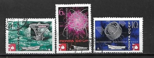 USSR - 1967 - N. 3195/97 - 3199/200 - 3201 - 3202 USED (UNIFIED CATALOG)