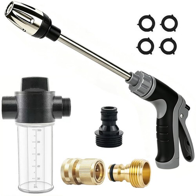 #ad High Pressure Nozzles for Hoses – Handheld Garden Hose Pressure Washer 360° ... $34.60