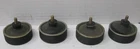 Technics sl-1200 mk2 II Turntable Parts Genuine Rubber Feet Set of 4 OEM