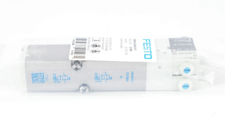 Festo VMPA2-M1H-D-PI 2/2 Way Pneumatic Directional Control Solenoid Valve, NC - Image 2 of 4