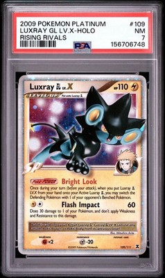 Luxray GL Lv.X 109/111 Rising Rivals Holo for sale online | eBay