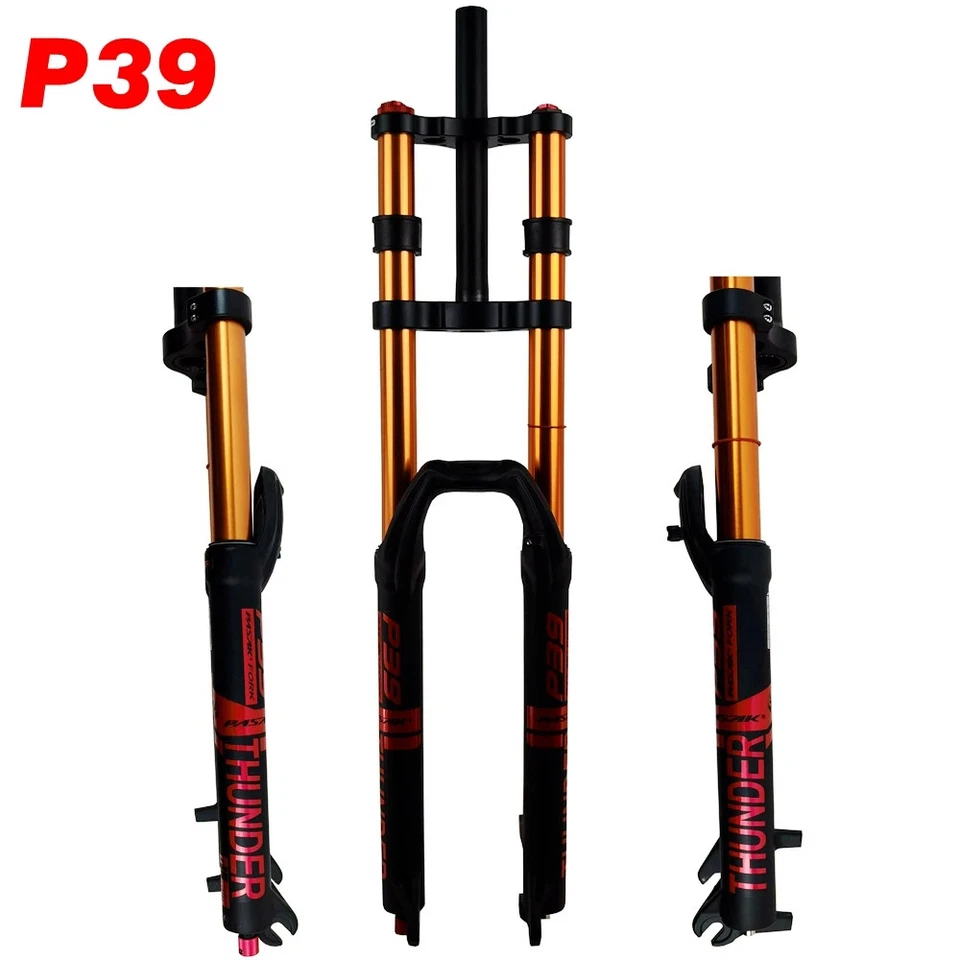 Double Shoulder Front Fork 27.5inch / 29*2.5 inch 3D MTB Fork 150mm E-bike Fork - Image 2 of 4