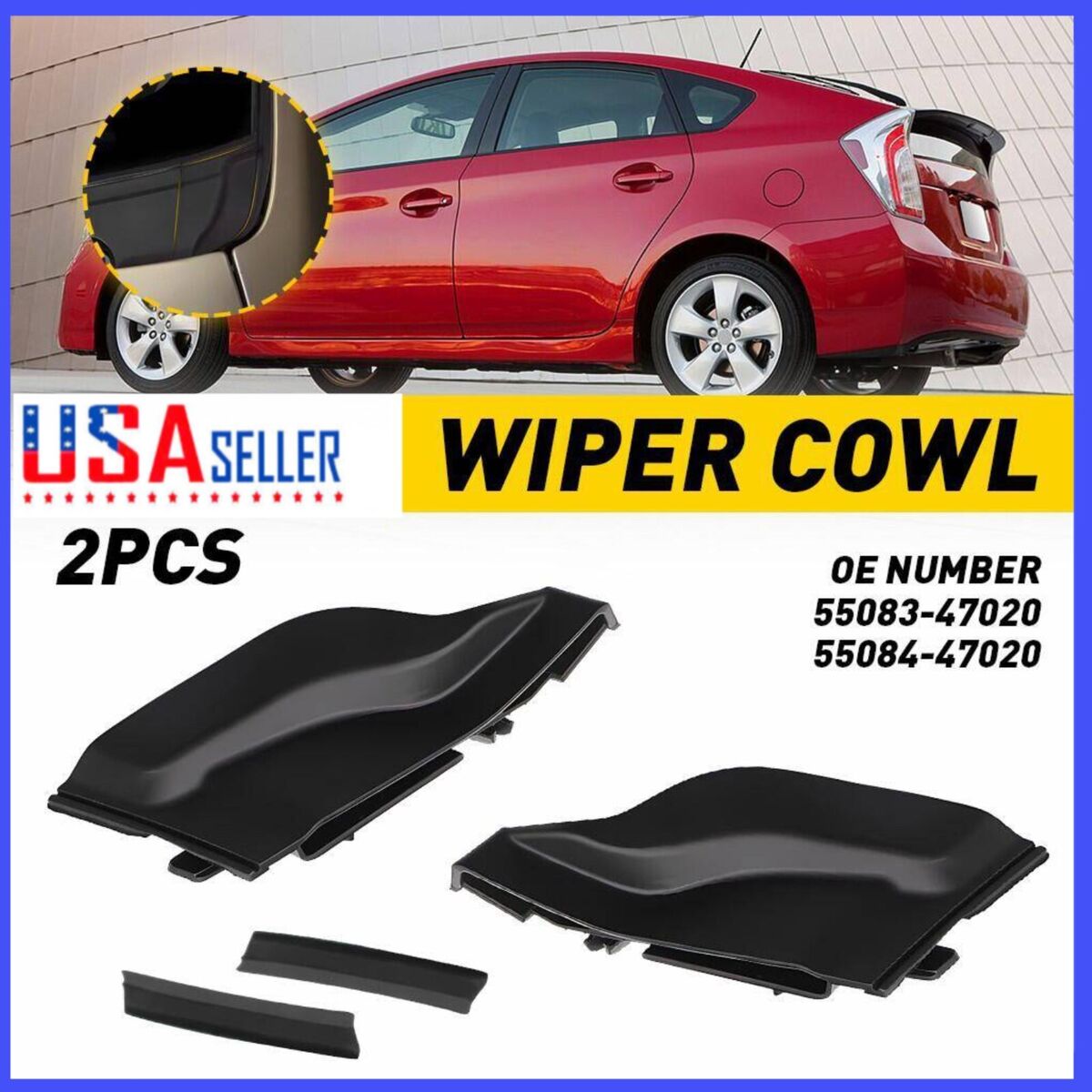 Full Hood & Fender + Mirror Kit | 2015 Toyota Prius c Full Hood & Fender + Mirror Kit | 2015 Toyota Prius c