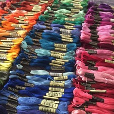 Anchor mouline, embroidery floss, cotton tread for stitching