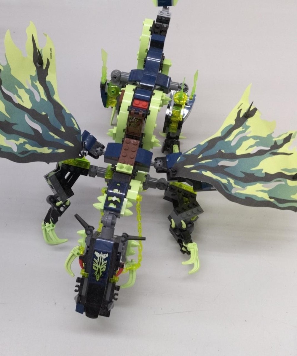 LEGO Ninjago Attack of the Morro Dragon 70736 in 2015 No Box Used
