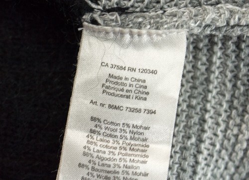 J. LINDEBERG Men Cotton Wool Knit Jumper Sweater Size M - Picture 6 of 7