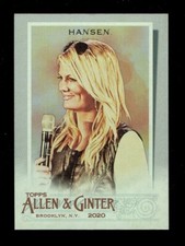 2020 TOPPS ALLEN & GINTER SILVER HOT BOX #288 COURTNEY HANSEN TELEVISION HOST