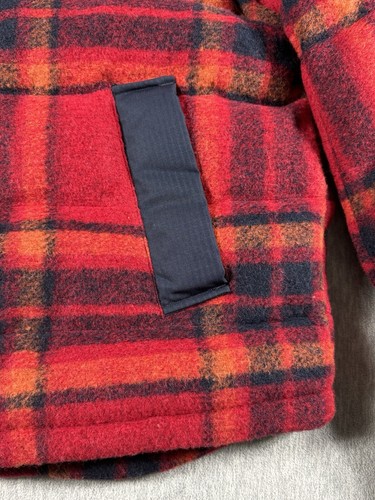 Timberland Welch Mountain Ultimate Tartan Puffer Jacket Vest Mens Large New - Picture 3 of 16