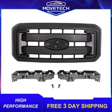 For 2011-2016 Ford F250 F350 F450 Super Duty Front Grille & Reinforcement Mount