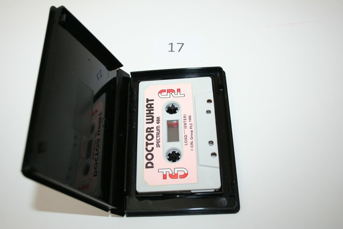 ZX Spectrum Clam Game Tape - Doctor What! : CRL Group PLC * Rare