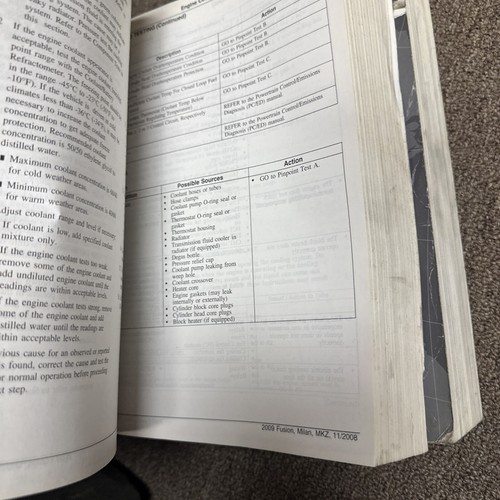 2009 Ford Fusion, Milan, MKZ Shop Service Repair Manual OEM Volume 1 & 2 - Picture 3 of 8