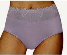 Braguita BALI Passion For Comfort Cintura de Encaje Perfectamente Púrpura NUEVA Mujer M/6