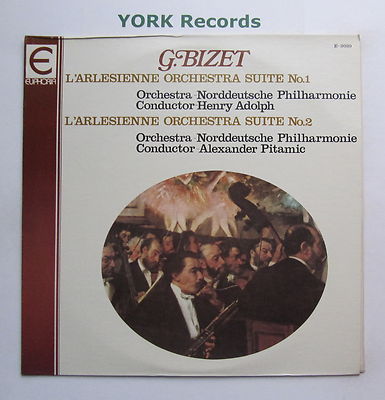 E-2029 - BIZET - L'Arlesienne Orchestral Suites No 1 & 2 ADOLPH - Ex LP Record