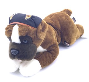 harley davidson stuffed dog