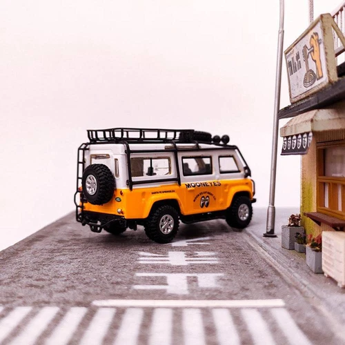 1:64 Master Land Rover Defender Van Diecast Auto Modelle Hobby Sammlerstücke Geschenke - Bild 13 von 19