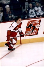 PF36 2001 Original Photo NHL HOCKEY ALL-STAR GAME HURRICANES DEF SANDIS OZOLINSH