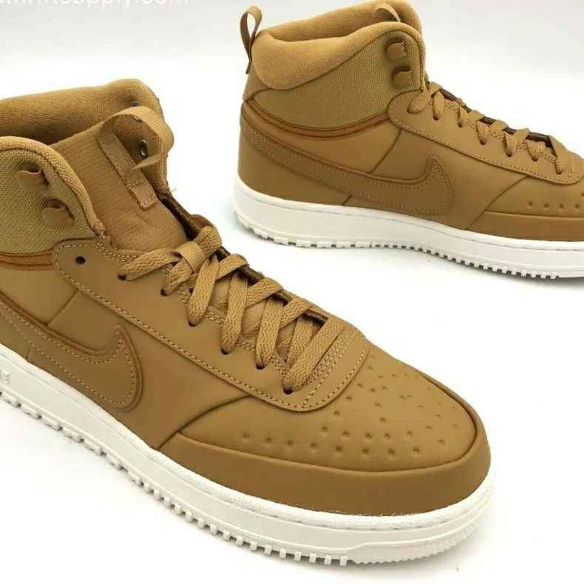 NEW Nike Court Vision Mid Winter 'Elemental Gold' Men's Tan NEW Nike Court Vision Mid Winter 'Elemental Gold' Men's Tan