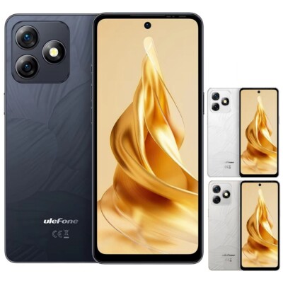 Ulefone Note 18 Pro Handys 6,78'' 12GB+256GB 64MP+50MP Rückfahrkamera IR Blaster