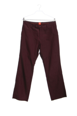 BOSS HUGO BOSS Pants Logo Badge Stretch 50 chocolate JETS